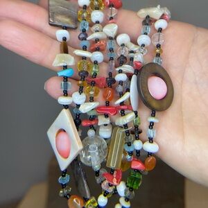 The Bead Buffet Necklace Multicoloured - Layering - Boho - Unique